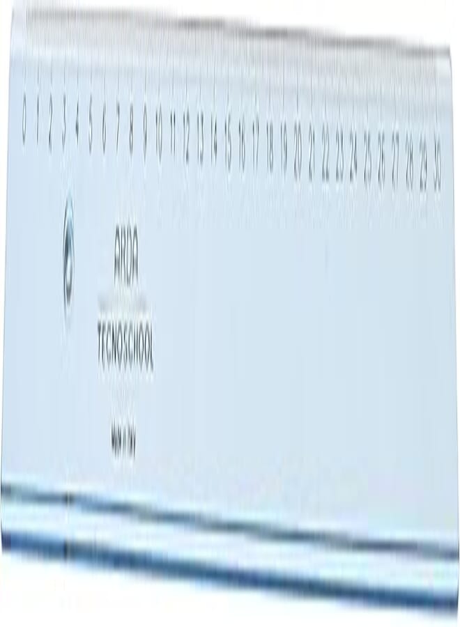 Arda Uni 28920SS High Quality Ruler 20cm Suitable For Home, School, Or Educational Centers - Clear